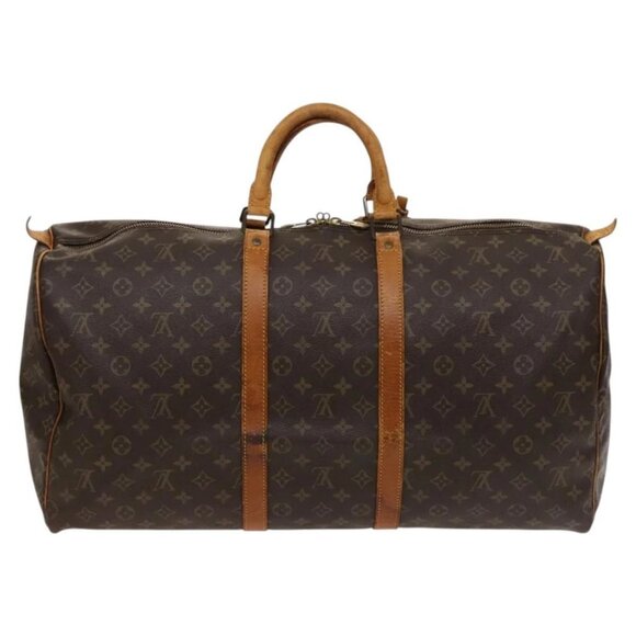 LOUIS VUITTON Monogram Keepall 55 Boston Bag - Picture 2 of 16